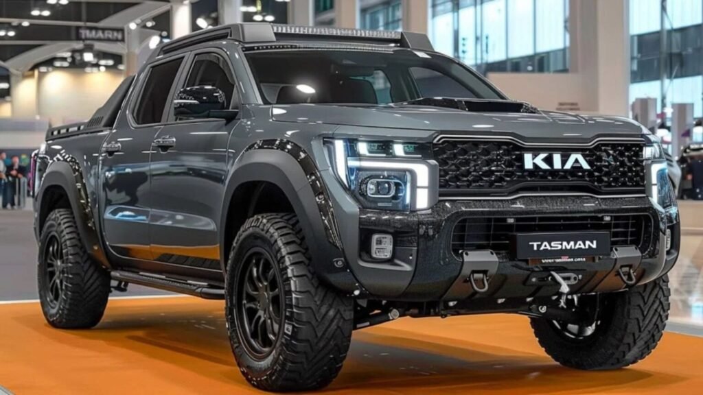 Kia Tasman Pickup 2026 Debuts: Turbocharged Power, Smart Utility & Next-Gen Work-Ready Technology