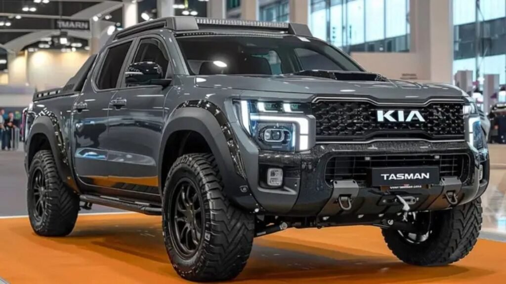 Kia Tasman Pickup 2026 Revealed: Powerful Engine, Smart Technology & Rugged Capability