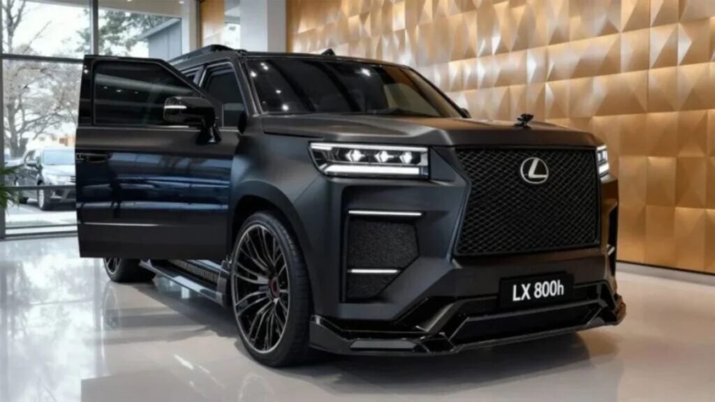 Lexus LX 800 2026 Revealed: Bold Luxury SUV with Muscular Design & Advanced Off-Road Power