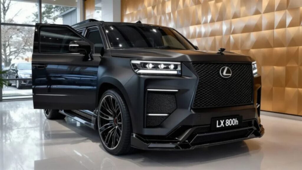 Lexus LX 800H 2026 Revealed: Ultra-Luxury Hybrid SUV with Powerful Performance & Cutting-Edge Technology