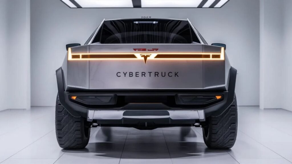 Tesla Cybertruck 2026 Revealed: Futuristic Electric Pickup with High-Tech Features, Smart Technology & Latest Showroom Price Details