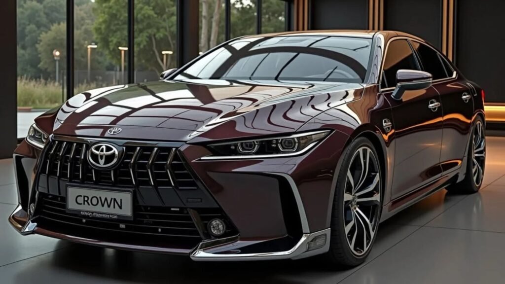 Toyota Crown 2025 Revealed: 340 HP Hybrid Power, Executive Luxury Design & Next-Gen Smart Technology