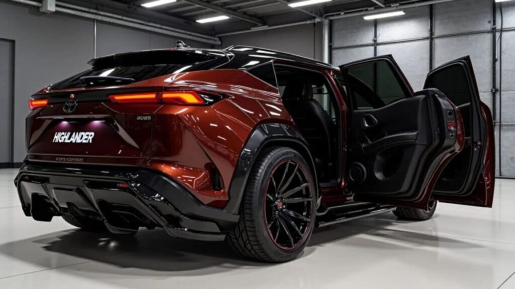 Toyota Highlander 2026 Unveiled: Bold 7-Seater SUV with Premium Comfort & Advanced Safety Technology